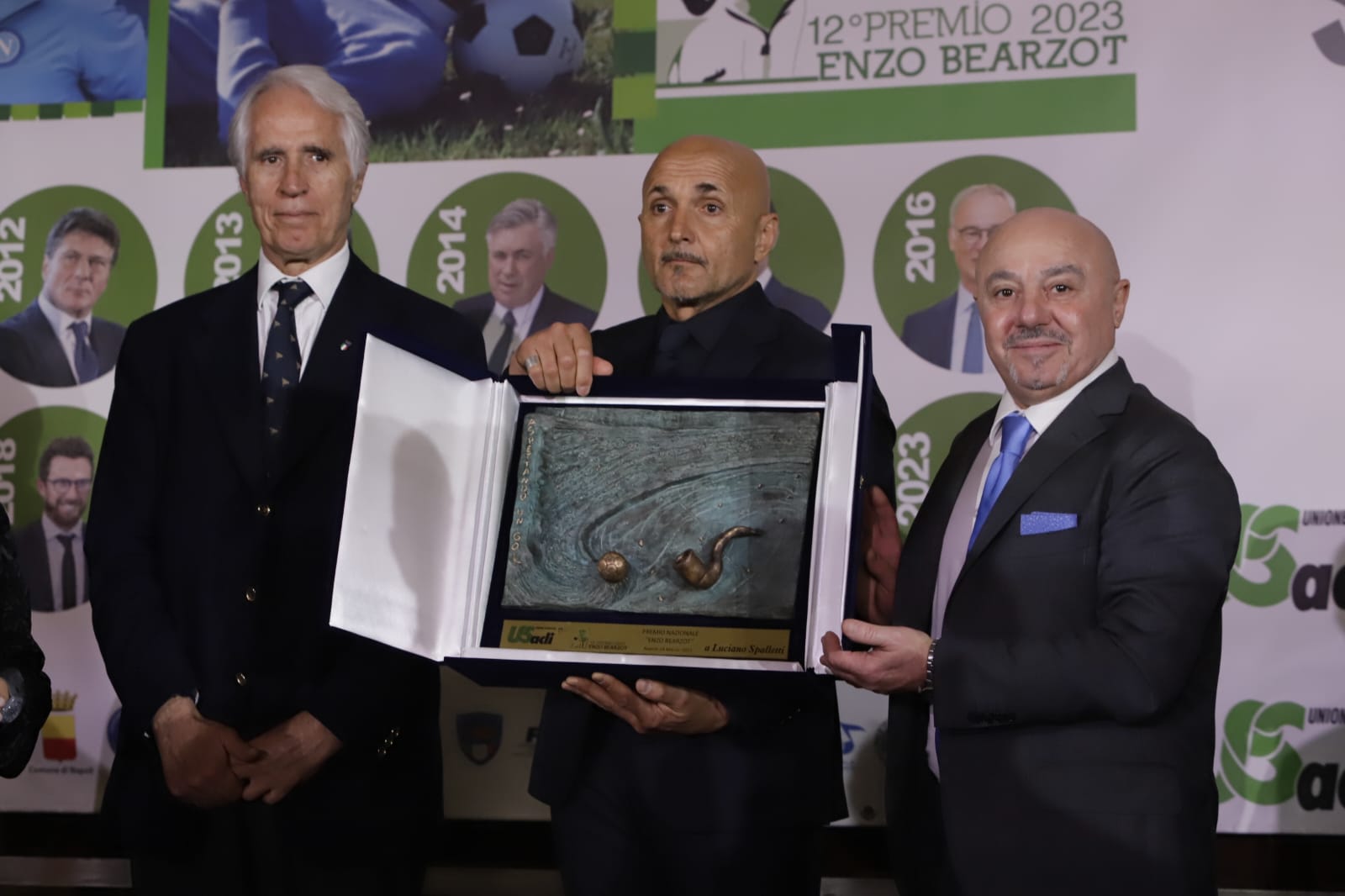 Us Acli:  Luciano Spalletti riceve  il premio Enzo Bearzot